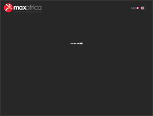 Tablet Screenshot of maxafrica.com